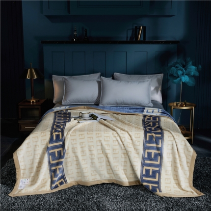 91家纺网 家纺一手货源 找家纺 慕莎家纺 2021新款AB版复合毯双面法莱绒秋冬 温蒂