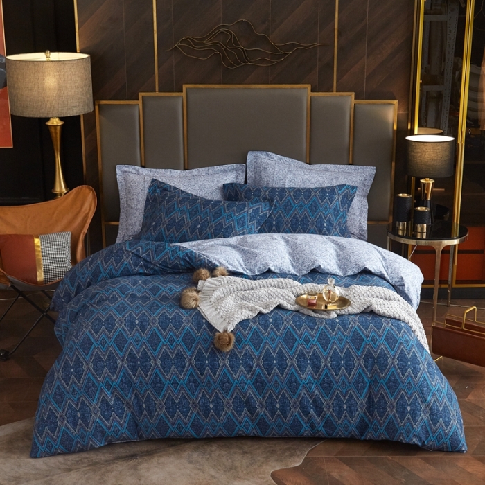 91家纺网 家纺一手货源 找家纺 （总）威克凯丽2021新款活性磨毛四件套