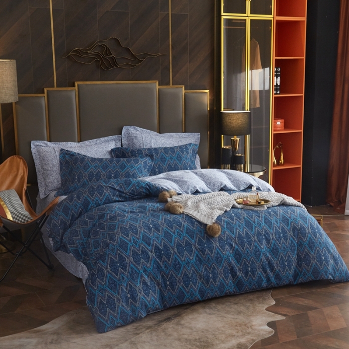 91家纺网 家纺一手货源 找家纺 （总）威克凯丽2021新款活性磨毛四件套