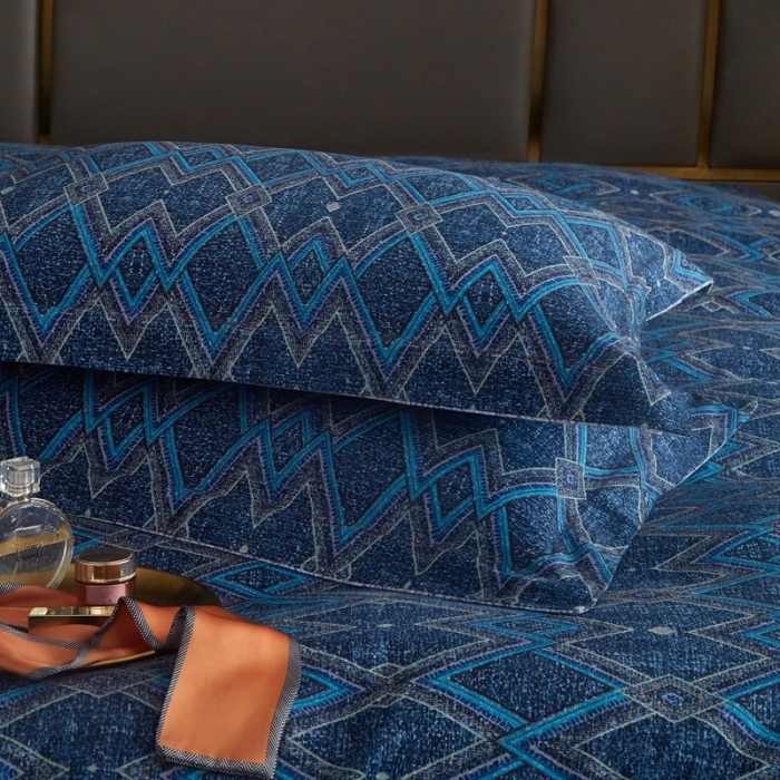 91家纺网 家纺一手货源 找家纺 （总）威克凯丽2021新款活性磨毛四件套