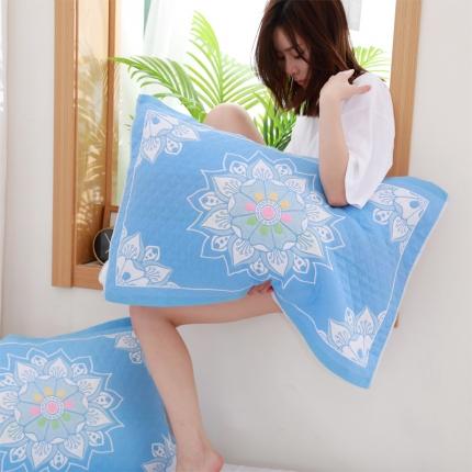 91家纺网 家纺一手货源 找家纺 （总）朴尔家纺 2021新款柔棉卡漫风系列三层纱布枕巾