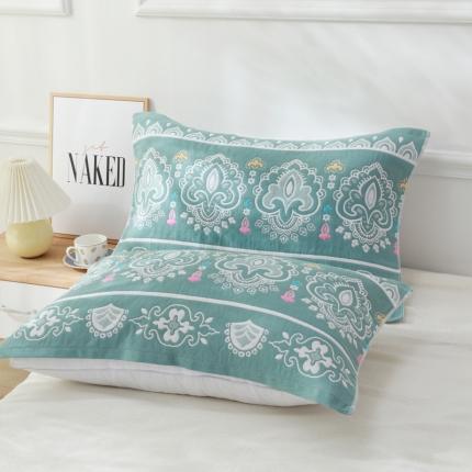 91家纺网 家纺一手货源 找家纺 （总）朴尔家纺 2021新款柔棉卡漫风系列三层纱布枕巾