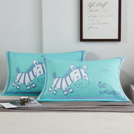 91家纺网 家纺一手货源 找家纺 （总）朴尔家纺 2021新款彩色糖果系列纯棉三层纱布枕巾/对