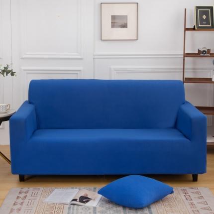 俐之凯 2021年新款纯色全包沙发套防尘沙发罩直播供货 湖蓝色