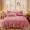 91家纺网 家纺一手货源 找家纺 纽缦 新款韩版水晶绒床单四件套法莱水晶牛奶 独角兽深浅豆沙