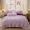 91家纺网 家纺一手货源 找家纺 纽缦 新款韩版水晶绒床单四件套法莱水晶牛奶 独角兽深浅紫