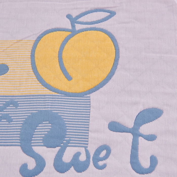 91家纺网 家纺一手货源 找家纺 朴尔家纺 新款彩色糖果系列纯棉三层纱布枕巾/对 水蜜桃粉