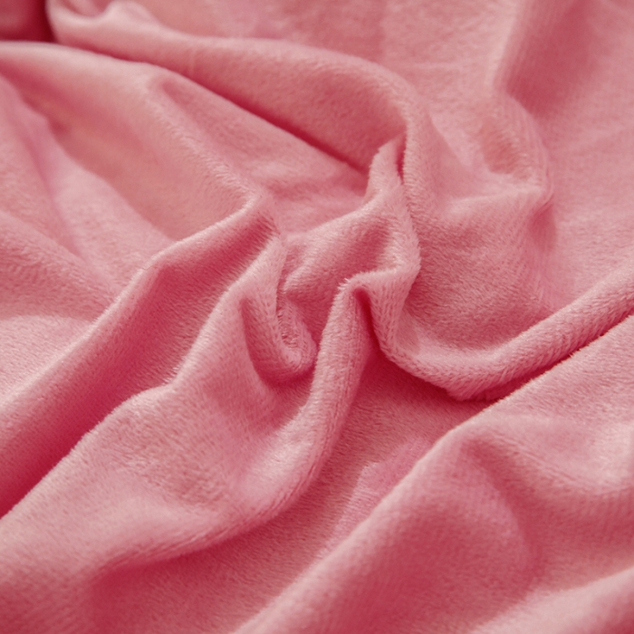 91家纺网 家纺一手货源 找家纺 纽缦 2021新款韩版水晶绒床裙四件套 独角兽-深浅豆沙