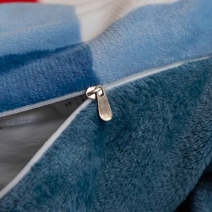 91家纺网 家纺一手货源 找家纺 寐居 2021新款大版数码印花牛奶绒四件套 快乐狗