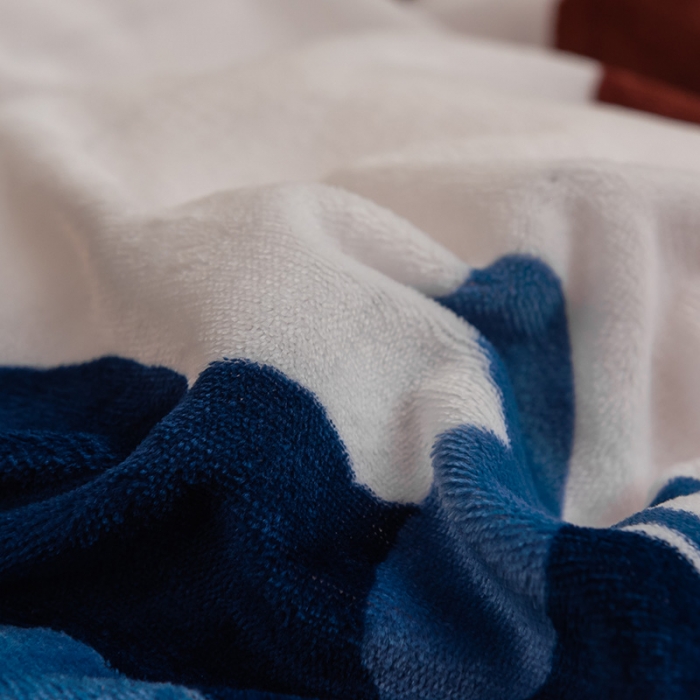 91家纺网 家纺一手货源 找家纺 寐居 2021新款大版数码印花牛奶绒四件套 快乐狗