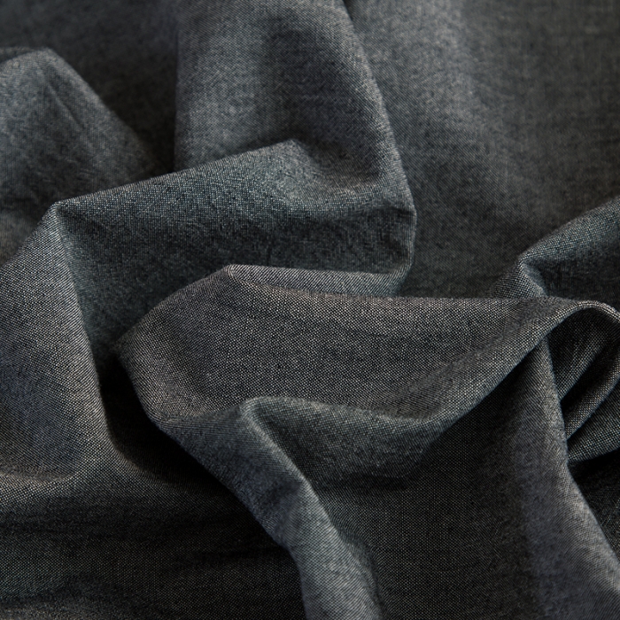 91家纺网 家纺一手货源 找家纺 柠萌2021新款全棉色织水洗棉枕套 深灰（一对）