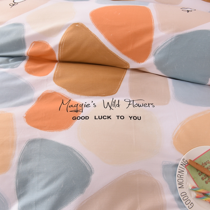 91家纺网 家纺一手货源 找家纺 美达2025全棉蕾丝小花边单层床裙四件套 雨花石