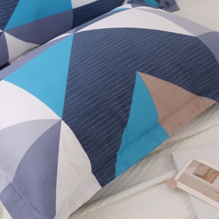 91家纺网 家纺一手货源 找家纺 锦绣万家 2021新款纯棉单人枕套全棉枕套单只48*74cm 波尔米卡