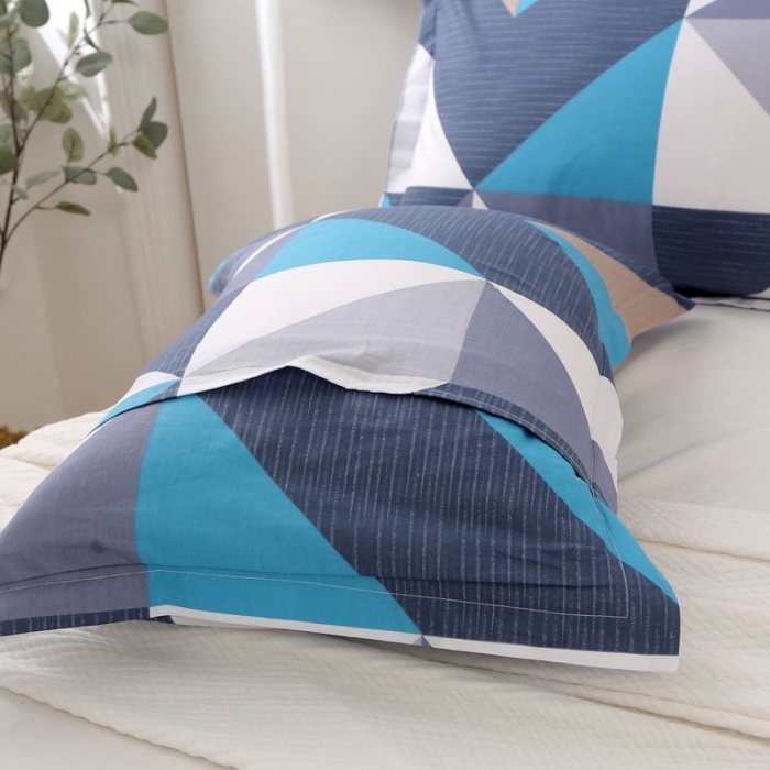 91家纺网 家纺一手货源 找家纺 锦绣万家 2021新款纯棉单人枕套全棉枕套单只48*74cm 波尔米卡