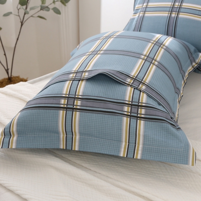 91家纺网 家纺一手货源 找家纺 锦绣万家 2021新款纯棉单人枕套全棉枕套单只48*74cm 非凡主义