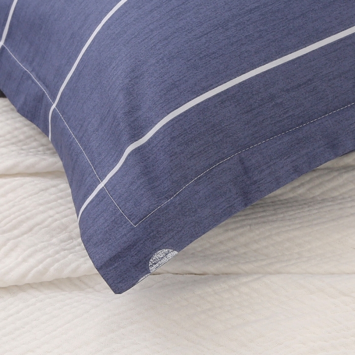 91家纺网 家纺一手货源 找家纺 锦绣万家 2021新款纯棉单人枕套全棉枕套单只48*74cm 青鸟