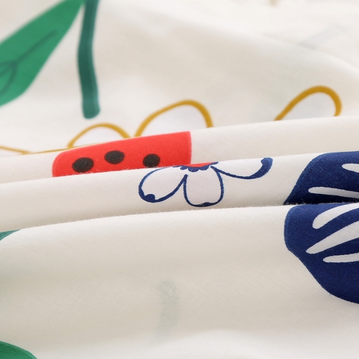 91家纺网 家纺一手货源 找家纺 锦绣万家 2021新款纯棉单人枕套全棉枕套单只48*74cm 太阳花