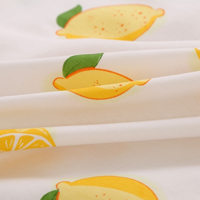 91家纺网 家纺一手货源 找家纺 锦绣万家 2021新款纯棉单人枕套全棉枕套单只48*74cm 一颗柠檬