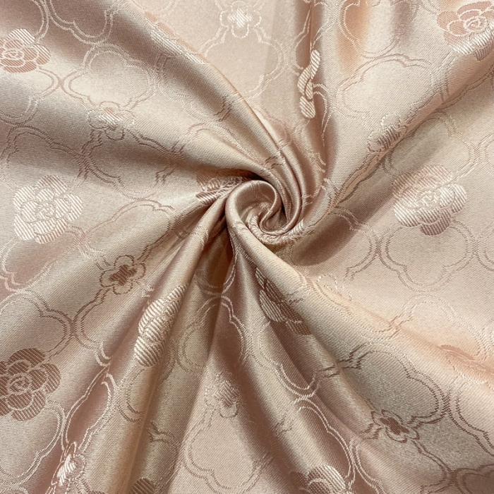 91家纺网 家纺一手货源 找家纺 安妮家居2021新款山茶全棉提花四件套 山茶花-香槟