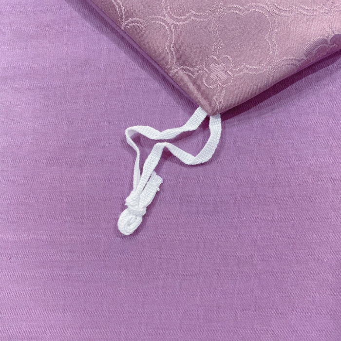 91家纺网 家纺一手货源 找家纺 安妮家居2021新款山茶全棉提花四件套 山茶花-紫色