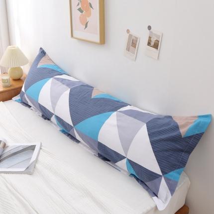 91家纺网 家纺一手货源 找家纺 锦绣万家 2021新款纯棉双人枕套全棉长枕套/只 波尔米卡