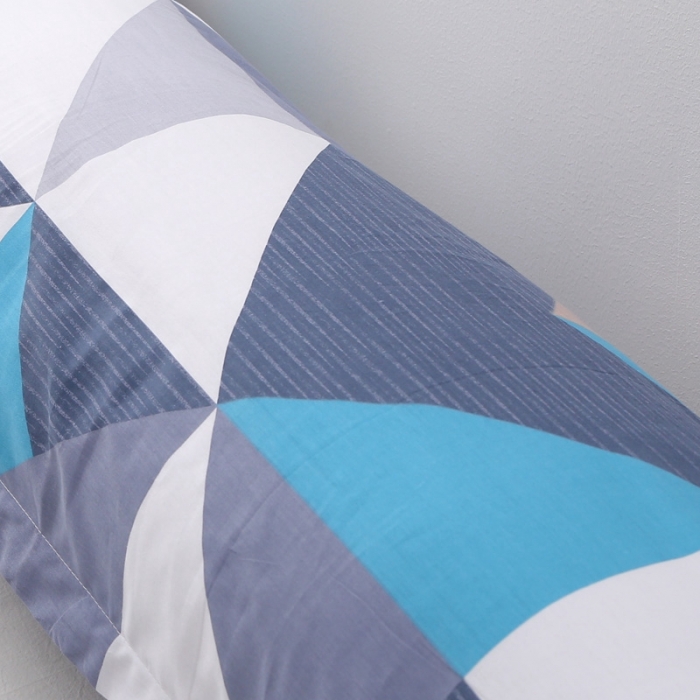 91家纺网 家纺一手货源 找家纺 锦绣万家 2021新款纯棉双人枕套全棉长枕套/只 波尔米卡