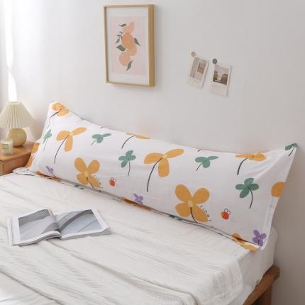 91家纺网 家纺一手货源 找家纺 锦绣万家 2021新款纯棉双人枕套全棉长枕套/只 芳华