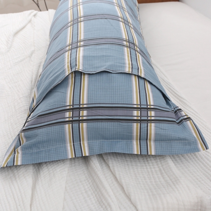 91家纺网 家纺一手货源 找家纺 锦绣万家 2021新款纯棉双人枕套全棉长枕套/只 非凡主义