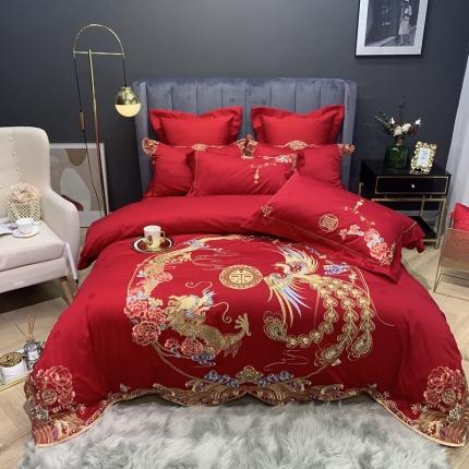 91家纺网 家纺一手货源 找家纺 （总）JUICY橘滋 2021高定婚嫁系列四件套