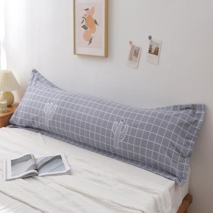 91家纺网 家纺一手货源 找家纺 锦绣万家 2021新款纯棉双人枕套全棉长枕套/只 维罗纳之恋