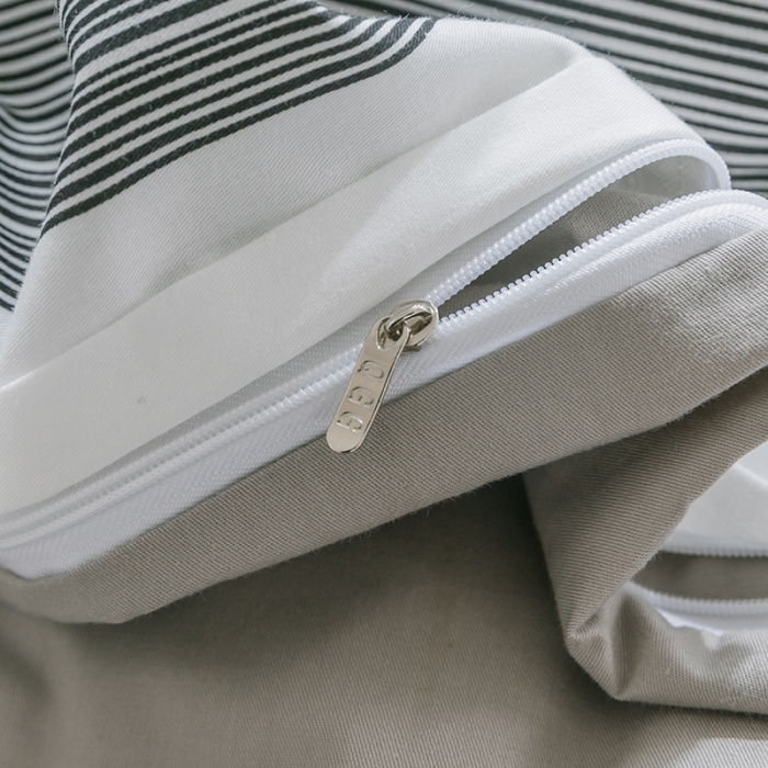 91家纺网 家纺一手货源 找家纺 (总）琪格格 2022新款纯棉简约宜家四件套