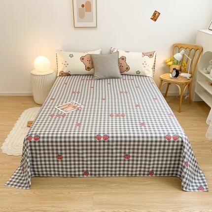 91家纺网 家纺一手货源 找家纺 （总）简宜家居2023新款纯棉全棉单床单