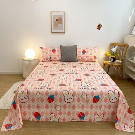 91家纺网 家纺一手货源 找家纺 （总）简宜家居2023新款纯棉全棉单床单