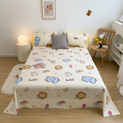 91家纺网 家纺一手货源 找家纺 （总）简宜家居2023新款纯棉全棉单床单