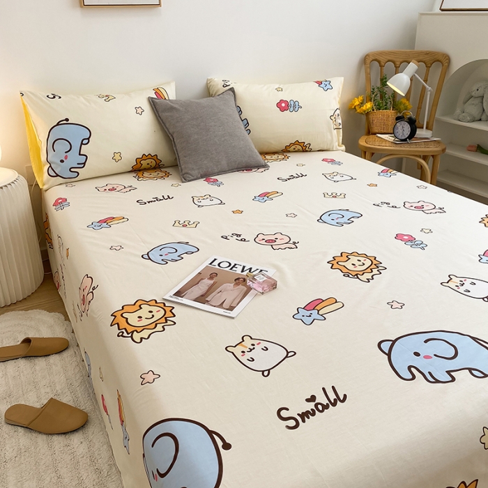 91家纺网 家纺一手货源 找家纺 简宜家居2023新款全棉A版床单 小可爱