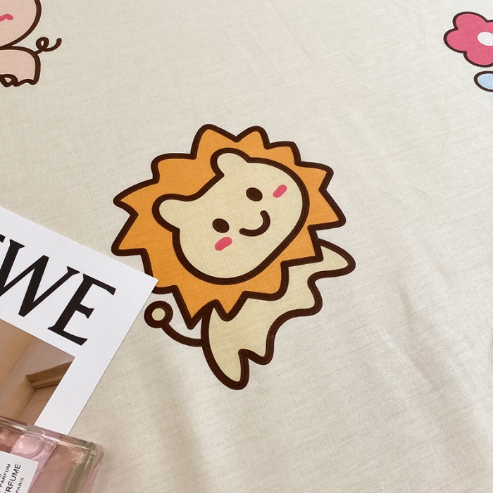 91家纺网 家纺一手货源 找家纺 简宜家居2023新款全棉A版床单 小可爱