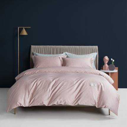 8小时家纺 2023新款贡缎长绒棉四件套 烟灰紫