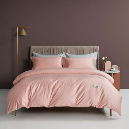 8小时家纺 2023新款贡缎长绒棉四件套 茱萸粉