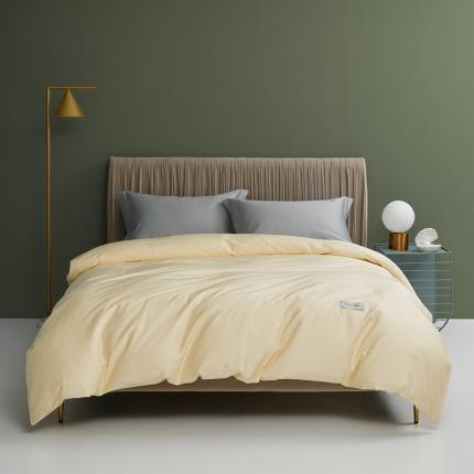 8小时家纺 2023新款贡缎长绒棉单被套 向阳黄