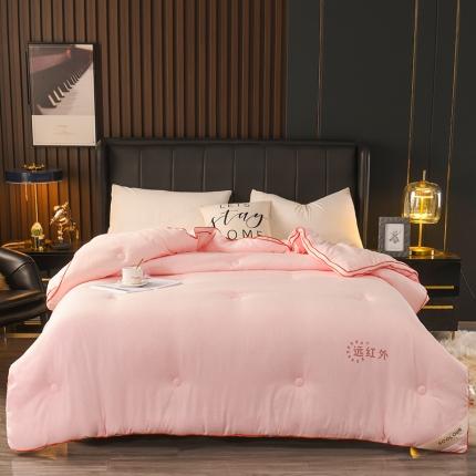 91家纺网 家纺一手货源 找家纺 （总）印季家纺 2023新款远红外小热芯暖冬被