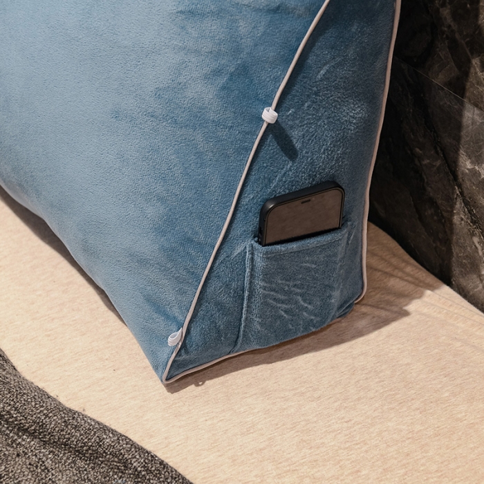 91家纺网 家纺一手货源 找家纺 （总）一兰2021水晶绒单人三角靠垫靠枕榻榻米飘窗抱枕艾丽娅