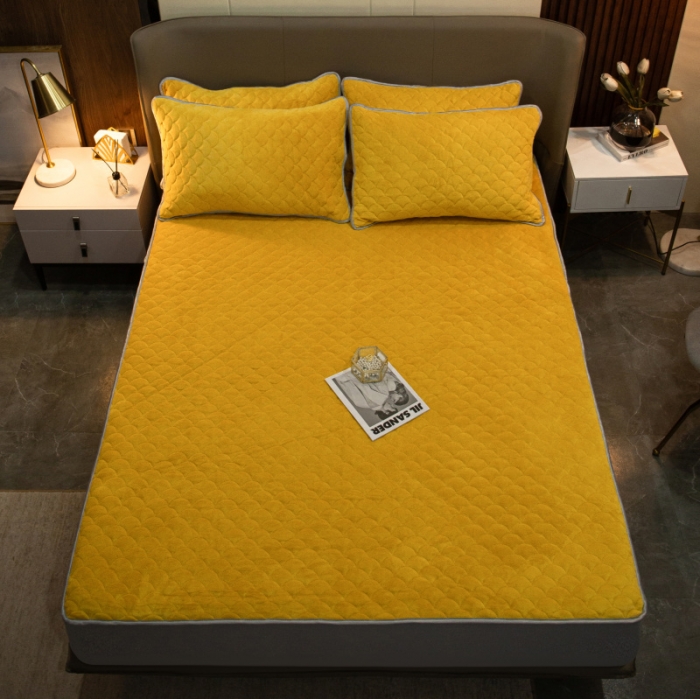 91家纺网 家纺一手货源 找家纺 （总）棉生活家纺 2021新款秋冬多功能牛奶绒床笠