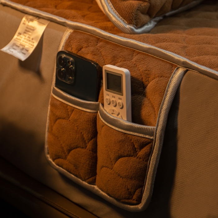 91家纺网 家纺一手货源 找家纺 棉生活家纺 2021新款秋冬多功能牛奶绒床笠 咖啡