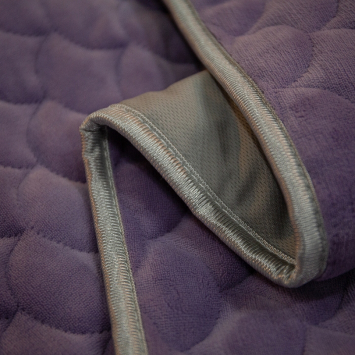 91家纺网 家纺一手货源 找家纺 棉生活家纺 2021新款秋冬多功能牛奶绒床笠 魅紫