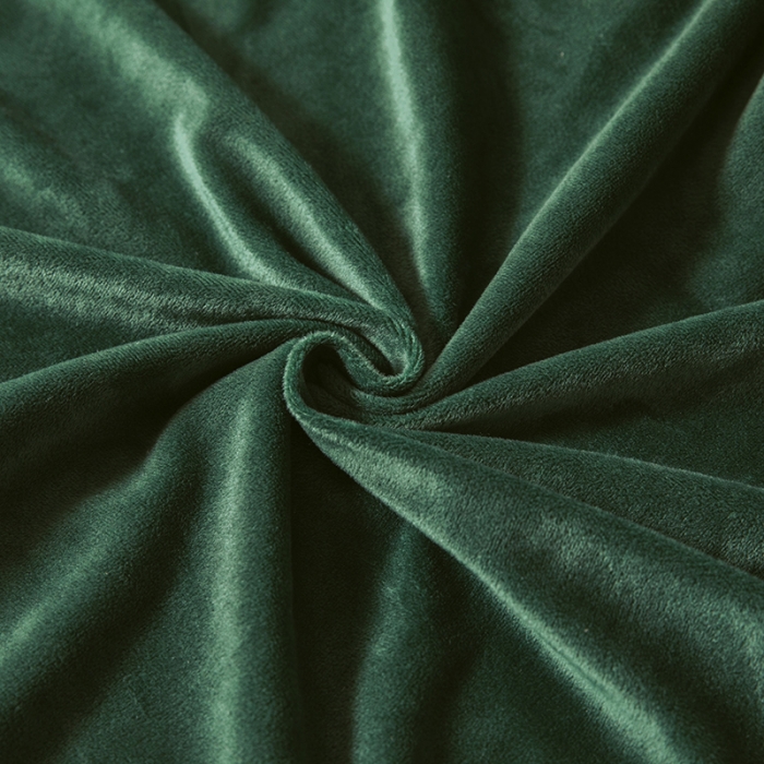 91家纺网 家纺一手货源 找家纺 小米笠 2021新款A类婴儿绒床笠 雨林绿