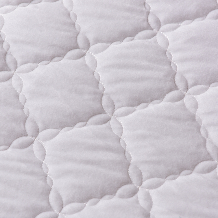 91家纺网 家纺一手货源 找家纺 床笠人家 2023新款水晶绒夹棉床笠 米白