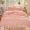 91家纺网 家纺一手货源 找家纺 宜凡家纺 2021新款牛奶绒绣花熊床单四件套 可爱熊-仙粉