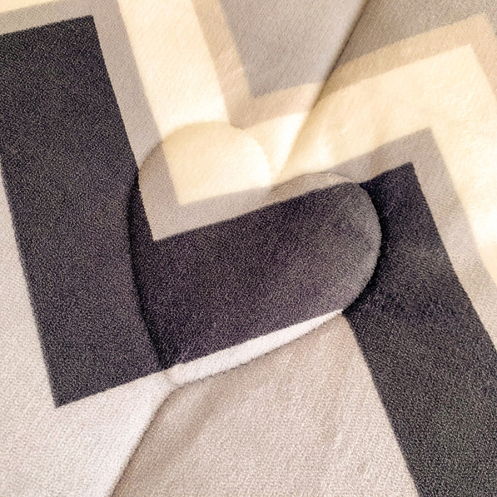 91家纺网 家纺一手货源 找家纺 慕尚家纺2022新款牛奶绒贝贝绒三层加厚毛毯加厚毯-波西米亚