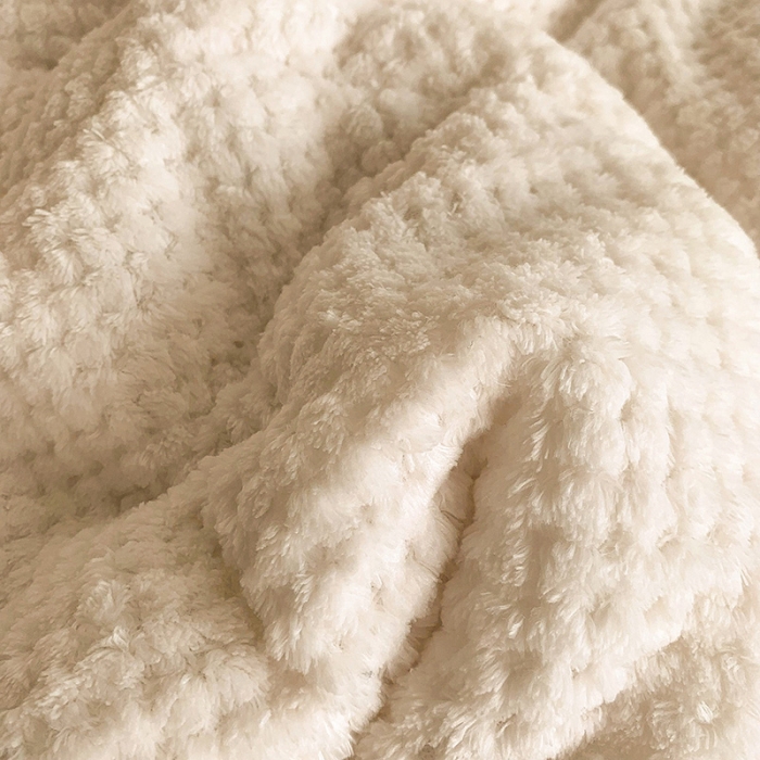 91家纺网 家纺一手货源 找家纺 慕尚家纺2022新款牛奶绒贝贝绒三层加厚毛毯加厚毯-花海