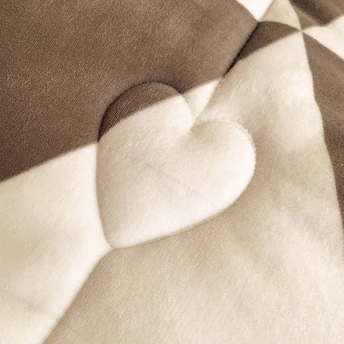 91家纺网 家纺一手货源 找家纺 慕尚家纺2022新款牛奶绒贝贝绒三层加厚毛毯加厚毯-几何